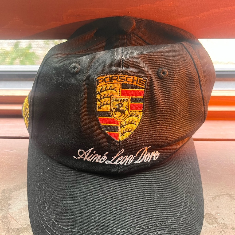 Aime Leon Dore x Porsche Black Cap